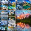 5D DIY Бриллиантовая живопись Пейзаж Алмазная вышивка Полный набор ...
