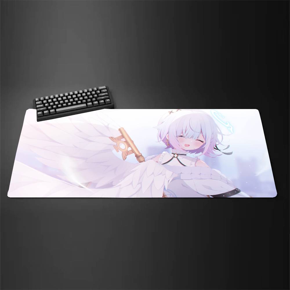 Amemiya Nazuna Anime V-VShojo Mousepad Non-slip Suitable For Office Computers Laptops E-sports Game Desk Mats XXL Keyboard