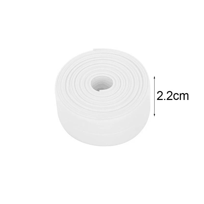 3.2M Pvc Waterproof Sealant Tape For Bathroom Sinks, Showers, Bathtubs And Toilets Self-Adhesive Wall Stickers