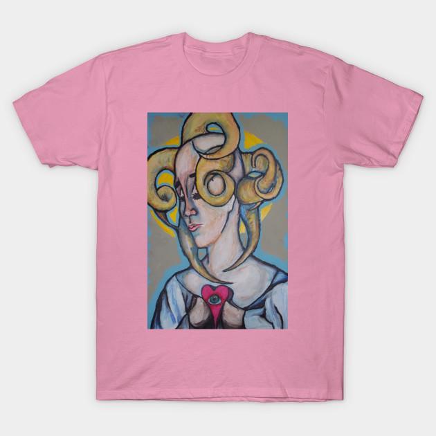 Sieviešu T krekls The Horned She Harajuku Print Kawaii T krekls vasaras īsām piedurknēm sieviešu T krekls Top Tee