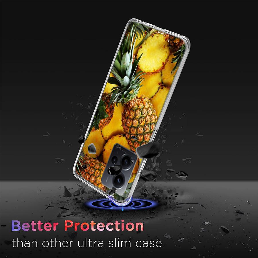 Harvest Pineapple Phone Case For Redmi Note 14 15 Pro 5G 13 12 Pro Plus 11 11T 11E 11S 10 Pro 10S 9 9S Cover Cell Clear TPU Capa