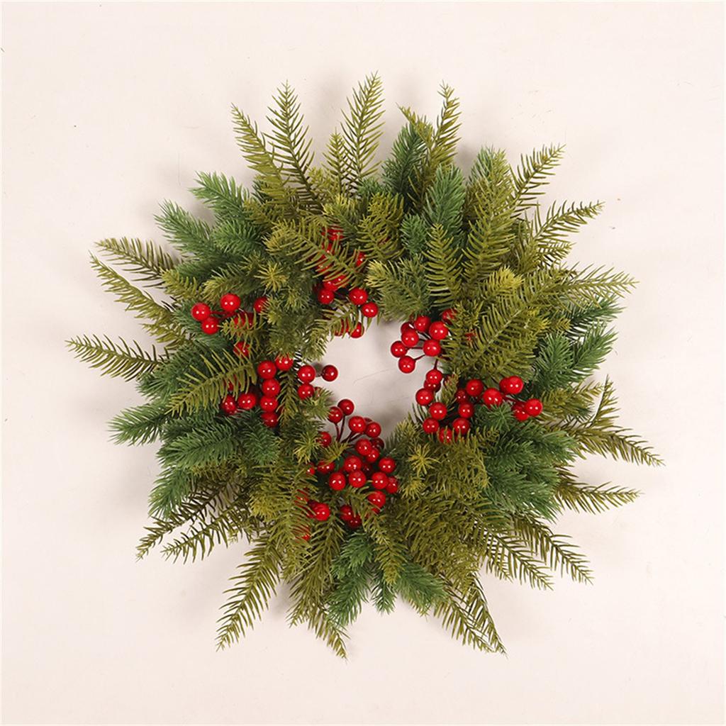 Weihnachtskränze für die Haustür,Weihnachtsdekorationen,Weihnachtskranz für den Außenbereich