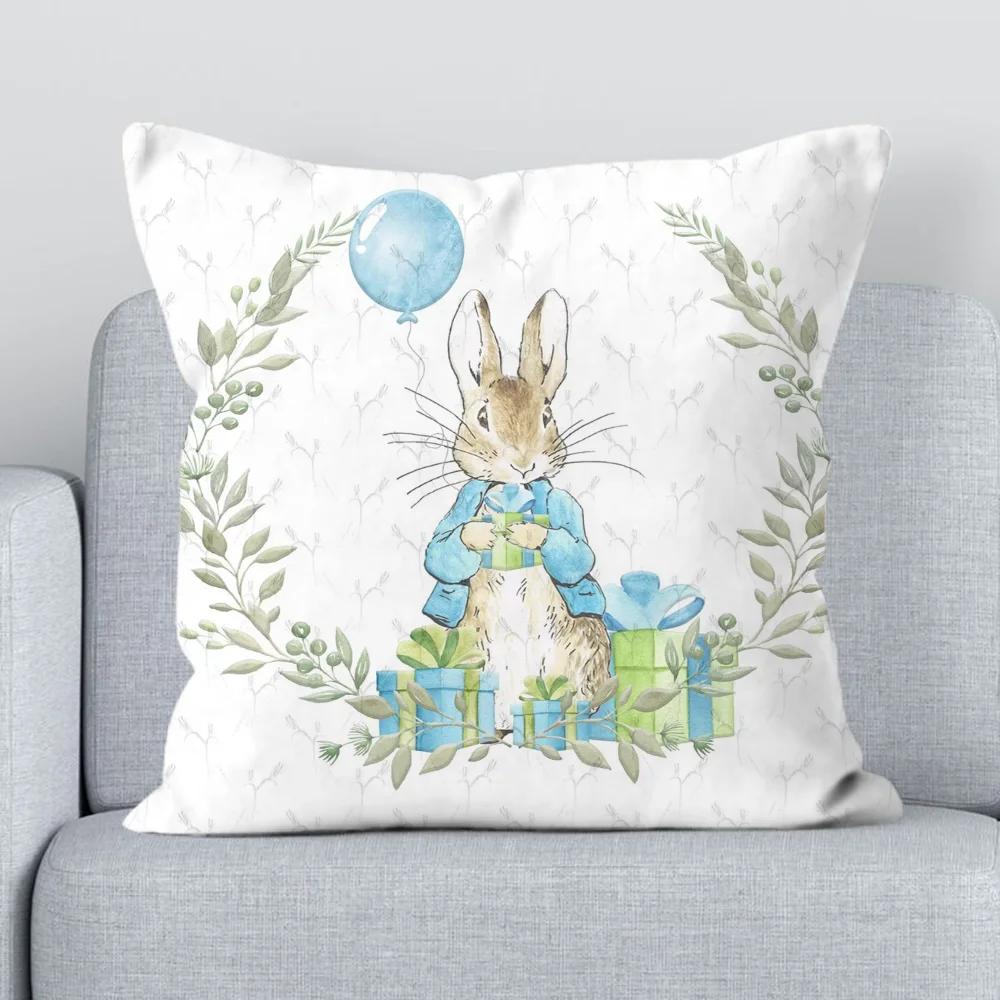 P-Peter Rabbit Față de pernă Husă de pernă Perne Huse de pernă Decorative Imprimare Duplex Fotolii Fațe de pernă x