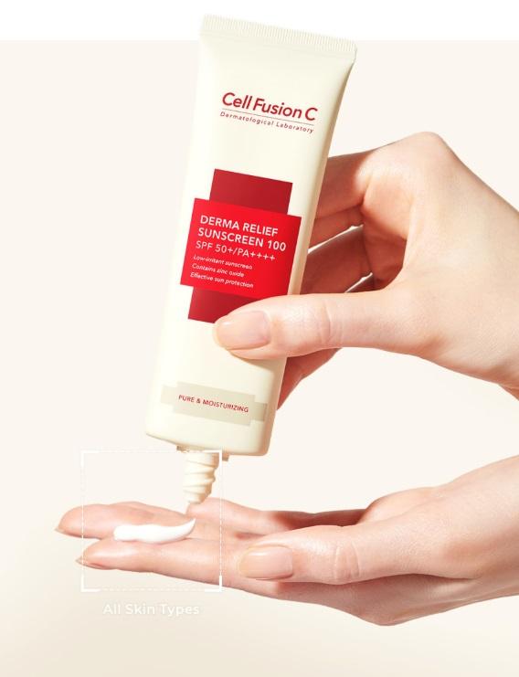 [Эксклюзивный Специальный] Солнцезащитный крем Cellfusion C Derma Relief (45 мл + 45 мл) — фото 7