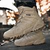 Combat Boots Desert Land Boots Outdoor Recreational Hiking Shoes Sports Mountain Camping Hiking Non-slip and Wear-resistant Large Size