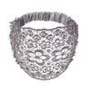 Women's Hair Bands Plum Hollow Wide Edge Anti-Slip Cover White Hair Accessories