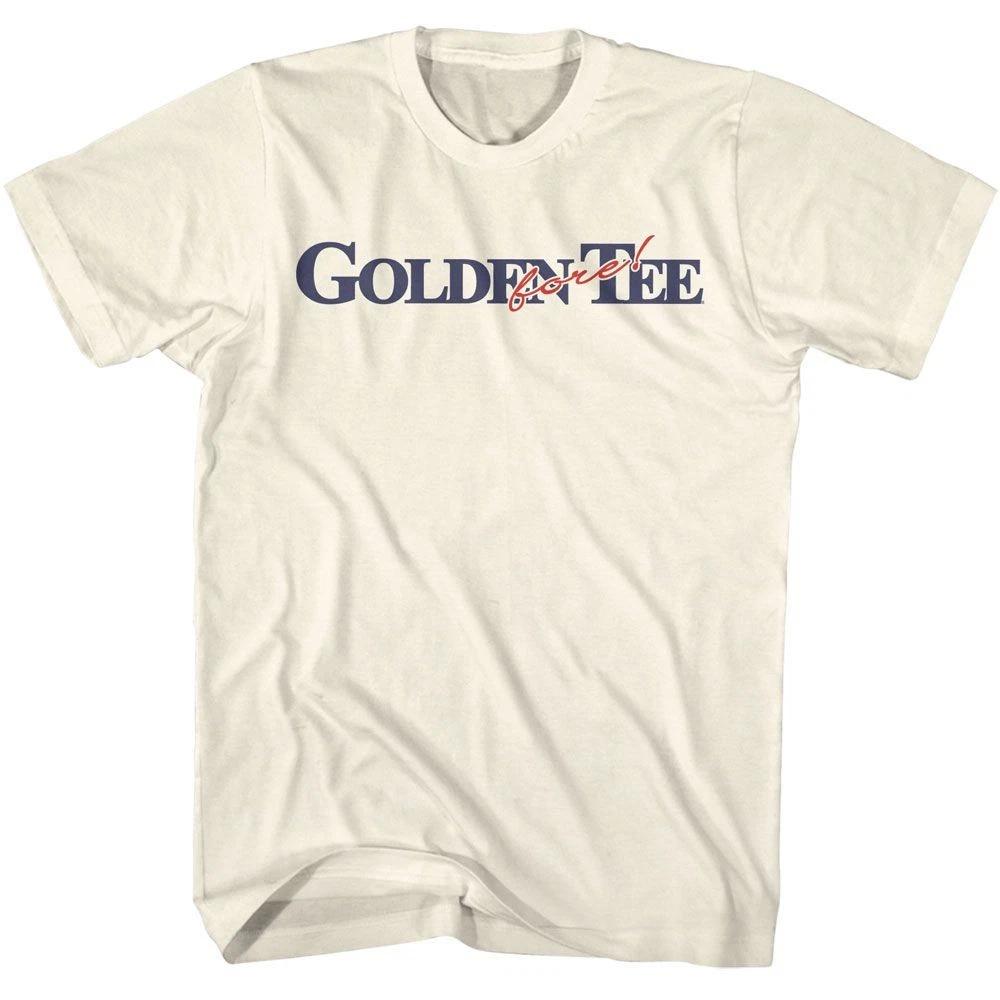 Golden Tee Fore Logo Natural Gaming Shirt 110