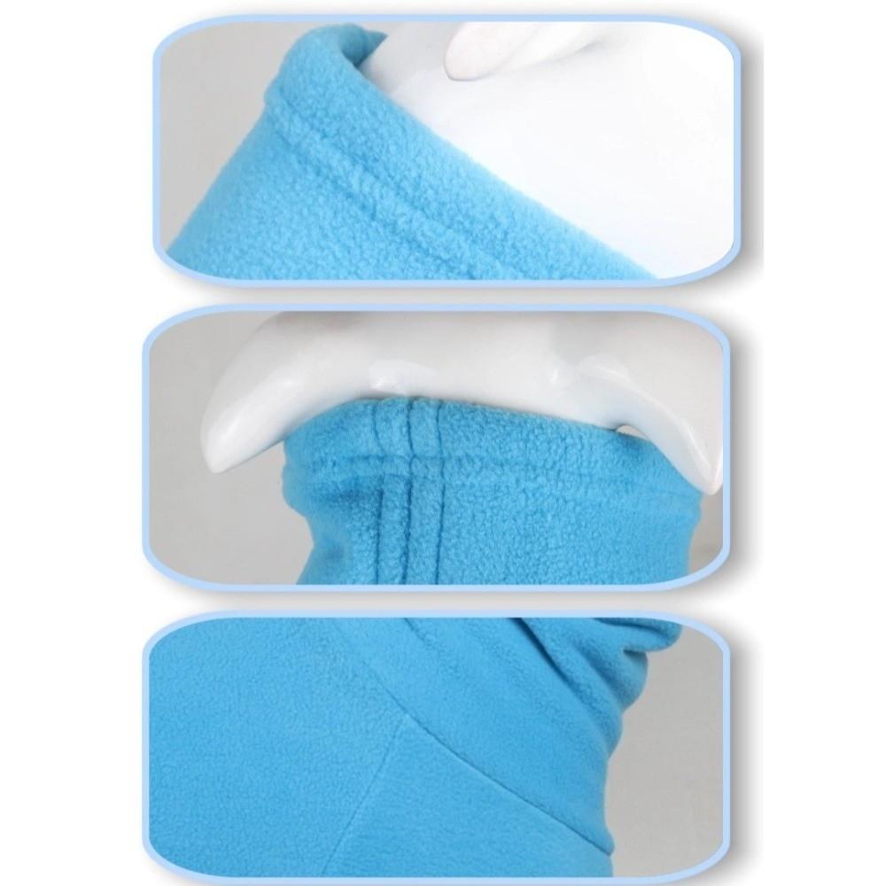Polar Fleece Winter Dog Jumpsuit Windproof High Neck Pet Turtleneck Clothes Soft Comfortable Dog Warm Coat Autumn Winter