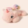18cm Cartoon Liegendes Stofftier Niedliches Pferd Ente Kuh Frosch Plüschtiere Kawaii Büro-Begleiter Plüsch Handgelenkauflage Handgelenkstütze Puppe
