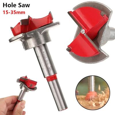 1Pcs Positioning Hinge Hole Saw Adjustable Drill Bits Tipped Drilling Tool  Power Tool Accessory