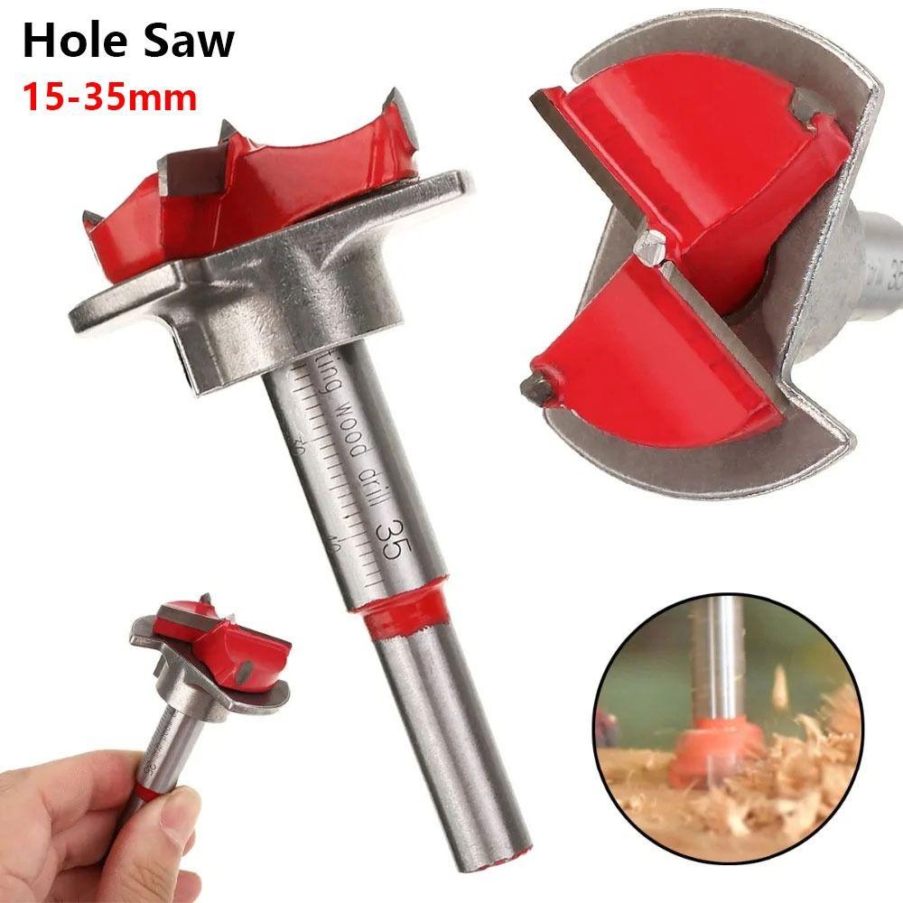 1Pcs Positioning Hinge Hole Saw Adjustable Drill Bits Tipped Drilling Tool Power Tool Accessory