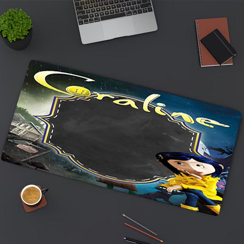 Coraline Print Mouse Pad, for Keyboard Pad Laptop PC Mat for Office Home Use, Desk Decor, Perfect Birthday Gift for Gamers