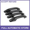 4 Pcs Exterior Door Handle Cover for Chevrolet Silverado 1500 Without Keypad