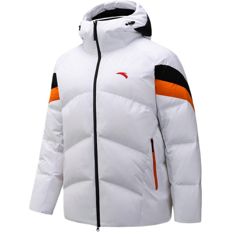 

Anta Кольоровий Блок Лист Блискавка З Капюшоном Універсальна Пухова Куртка Чоловіча Верхній Одяг 972616901-1 4XL