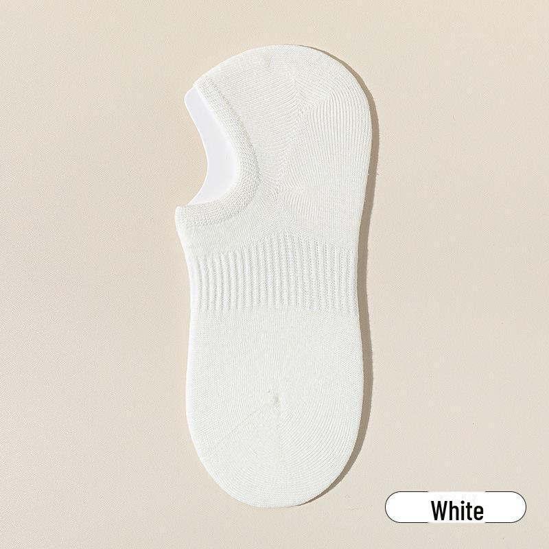 Rutschfeste, unsichtbare Bootssocken für Damen im Sommer – dünn, trendig, desodorierend, flacher Schnitt