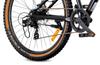 Rower Górski Mtb 27.5 Cala 7 Biegów Na Komunię Aluminium Lekki Amortyzator Hamulce Tarczowe Shimano Rama M 17 Cali Verdant Shred Czarny