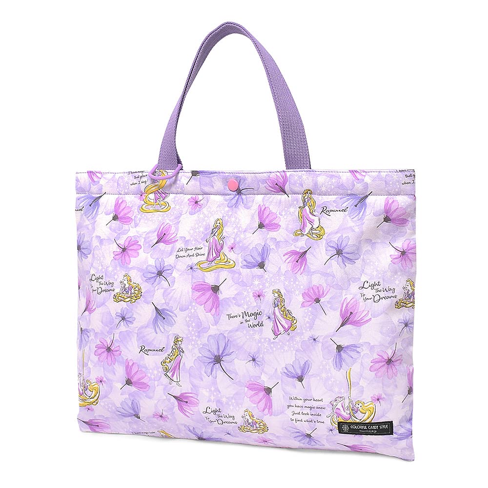

КРАСОЧНЫЙ КОНФЕТНЫЙ СТИЛЬ Стеганая сумка для уроков Disney (с петлей) / Рапунцель МОДНАЯ ПРИНЦЕССА Рапунцель N0252700 Фиолетовый