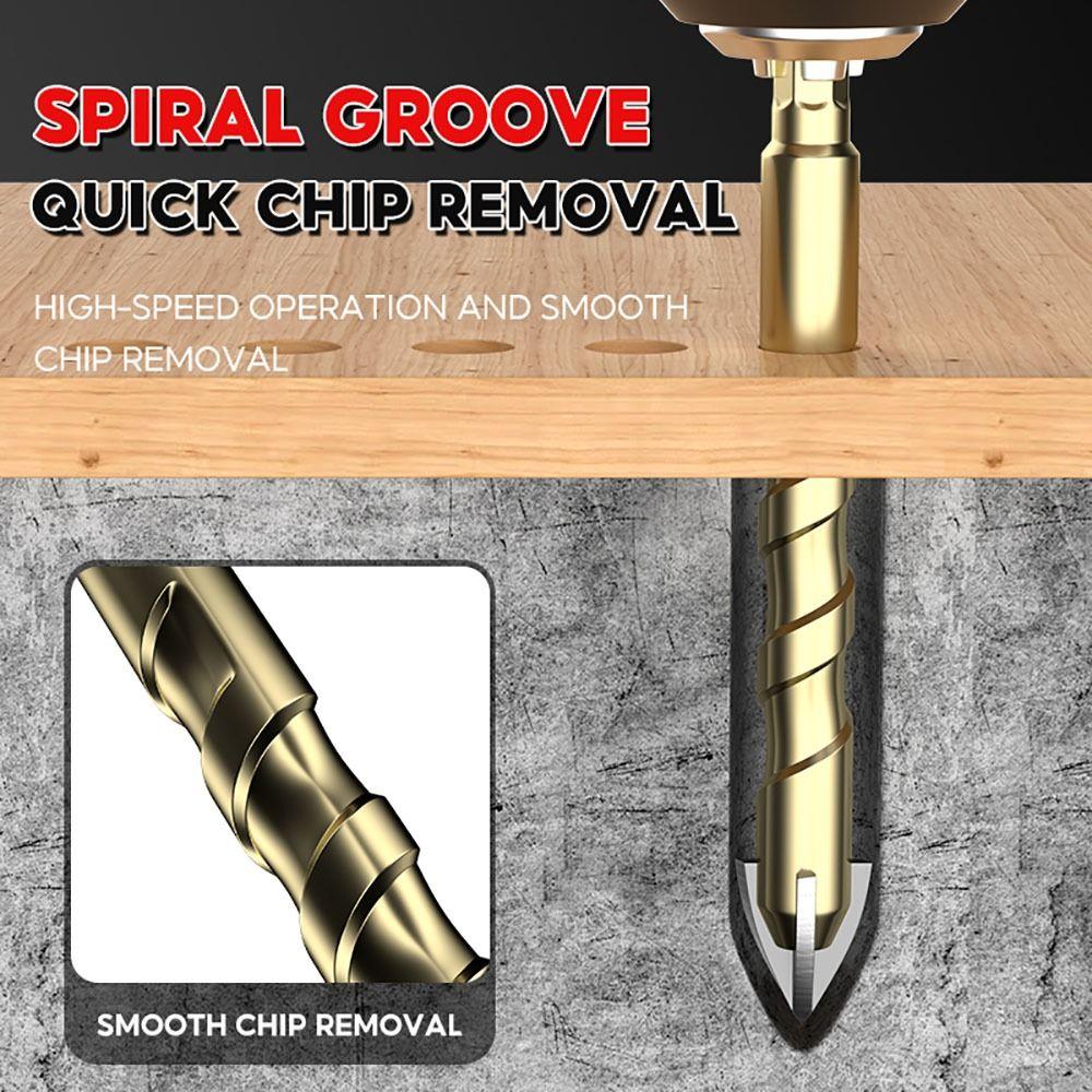 3-12 мм крестообразное шестигранное сверло для плитки, открывалка для плитки, сверло-коронка, сплав, четырехгранное сверло для стекла, металла, керамики, бетона