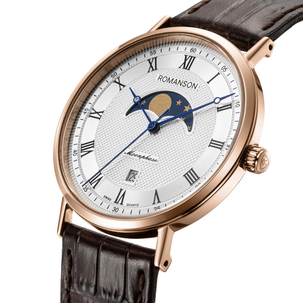 Lomanson Kairos Classic Moonphase Rose Gold Rwtlfm6Bs240Rgsi0