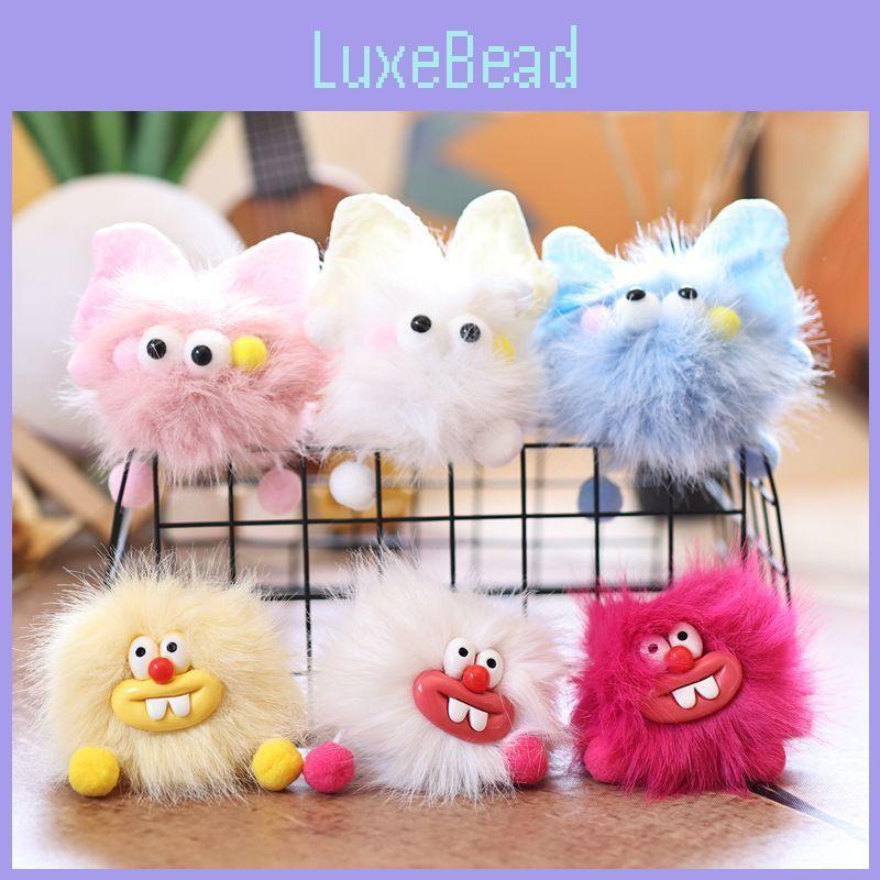 Coal Cute Little Ball Pendant With Bucktooth And Bow Design For Kids Teen And