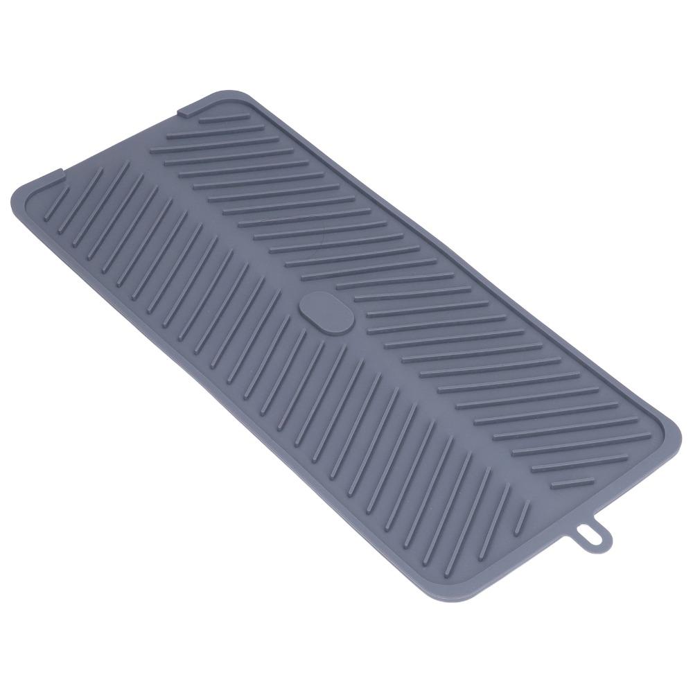 Silicone Drying Mat Flexible Dish Drying Mat Multi-Purpose Kitchen Draining Pad Dish Draining