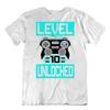 Gamer T-SHIRT Level Unloched TEE Gamble SHIRT Gift