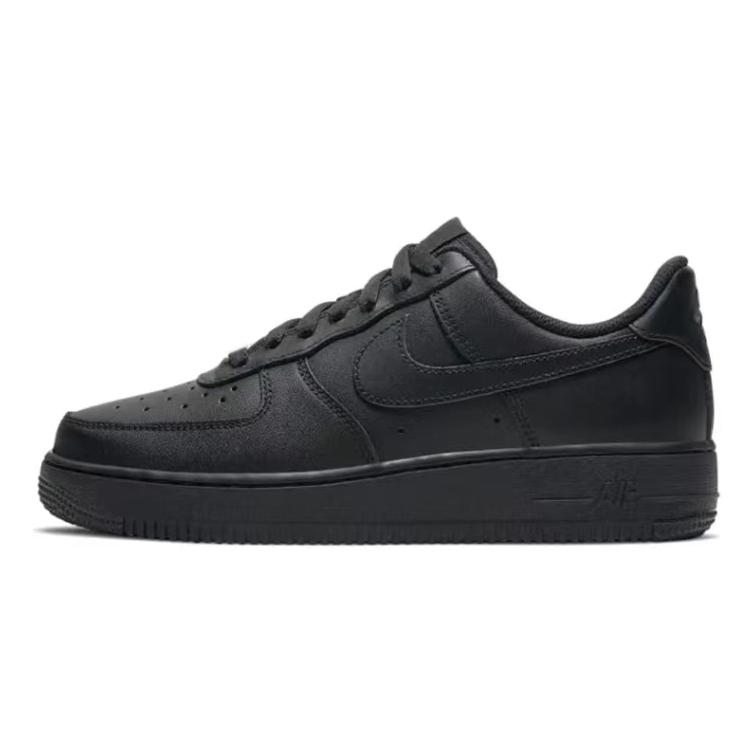 Nike Air Force 1 Rutschfest Abriebfest Niedrig geschnitten Skateboard Schuhe Damen Schwarz Rosa DD8959-001(Team44-)