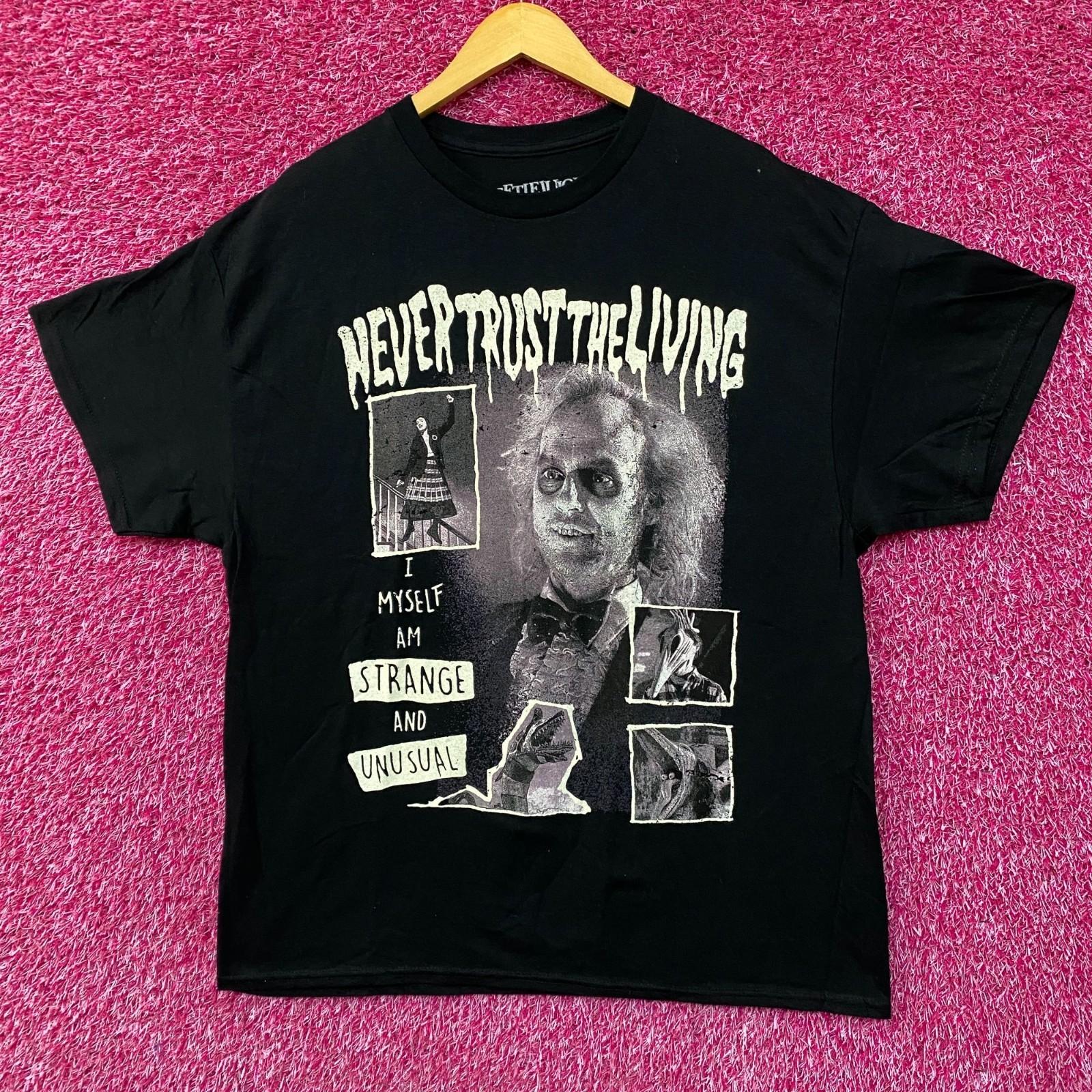 Beetlejuice Never Trust the Living T-Shirt S