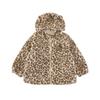 Yoyou Girl's Leopard Print Thermal Fleece Jacket & Faux 2-Piece Leggings Set