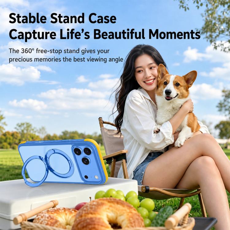 Magnetic Shockproof Protective Phone Case with 360 Degree Rotating Holder