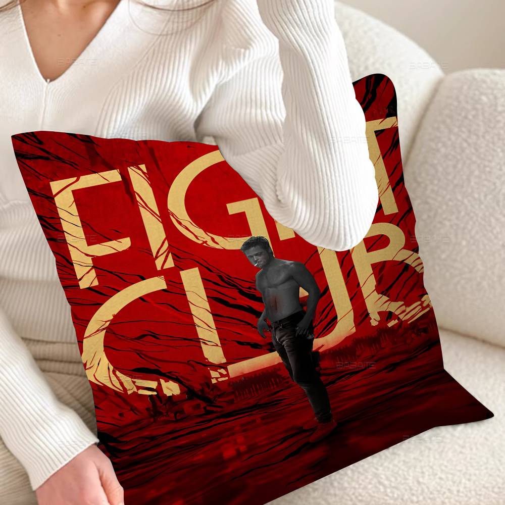 F-Fight C-Клуб Кино Подушка Чехол Наволочка Обивка Диван Декоративная Подушка Декор Дома Наволочка 30cmx30cm