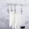Stainless Steel Clothes Pegs Laundry Storage Clip Hooks Photo Clip Bathroom Clothespins Towel Clip Kitchen Organizer Holder Rack