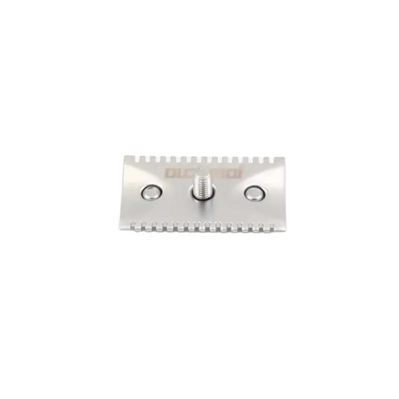 Yaqi Matte Chrome Color Mellon Mens Safety Razor Head for Shaving Razors