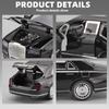 1:24 Aurus Motors Aurus Senat Russia Limousine Alloy Metal Diecast Model Car Sound & Light Classic Collectible Ornaments Gifts