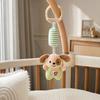 Baby Stroller Hanging Plush Toy with Soft Wind for Soothing and Play