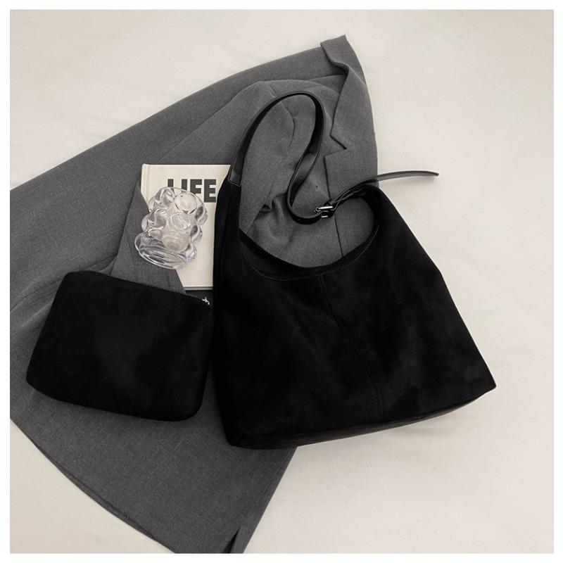 Kbelíková taška Velkokapacitní Jednoramenní Podpažní Tote taška Retro Dojíždění Všestranná taška