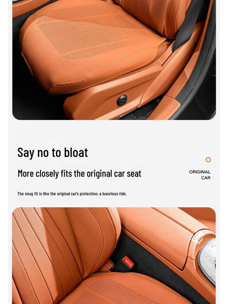 Full-Coverage Thin Seat Cushions for Tesla Cars