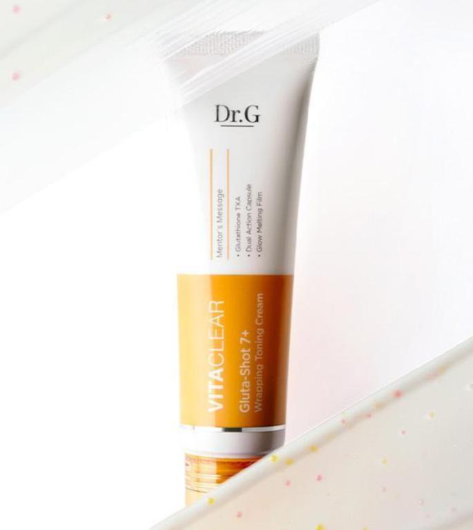 Dr.G Vita Clear Glutashot 7 Plus Wrapping Tone-Up Cream 50ml – Dark Spot & Brightening Care