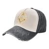 Casual Freemason Masons Baseball Cap Men Women Distressed Washed Sun Cap Freemasonry Unstructured Soft Hats Cap