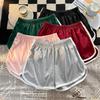 Sport Shorts Frauen Sommer Damen Außerhalb Tragen Weiß Hause Casual Hohe Taille Lose