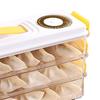 Dumpling Storage Container Food Grade Plastic Refrigerator Dumpling Storage Box for Home