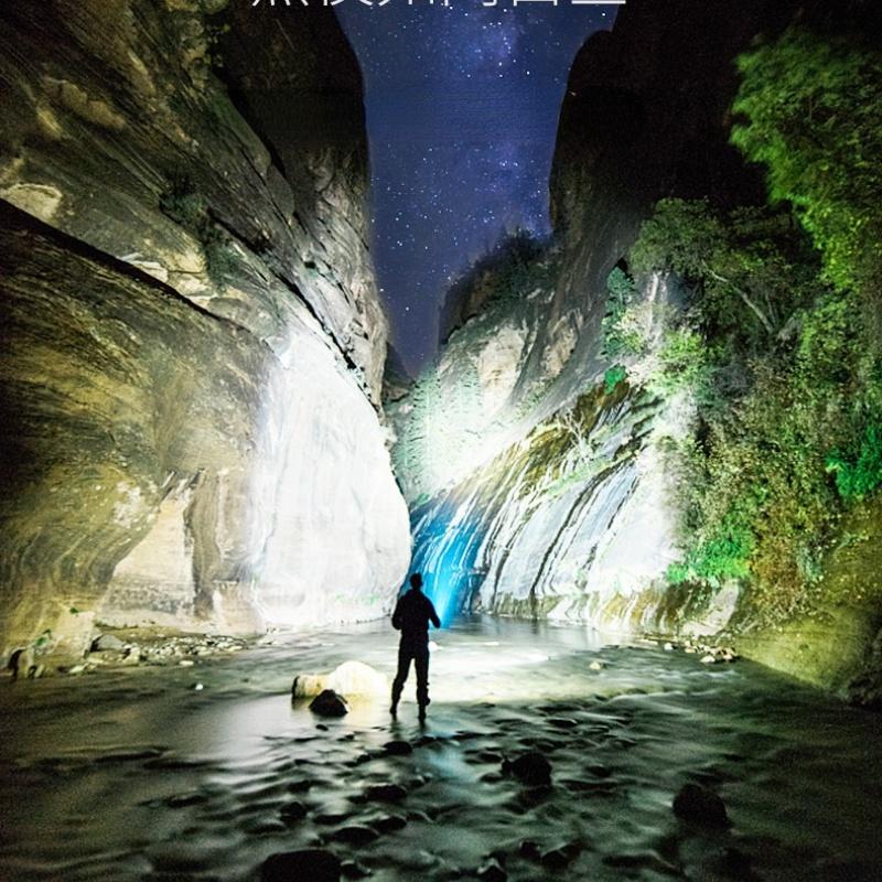 Strong Light Flashlight Rechargeable Mini Portable Tail Strong Magnetic Outdoor Portable LED Work Light Auto Repair Maintenance Light