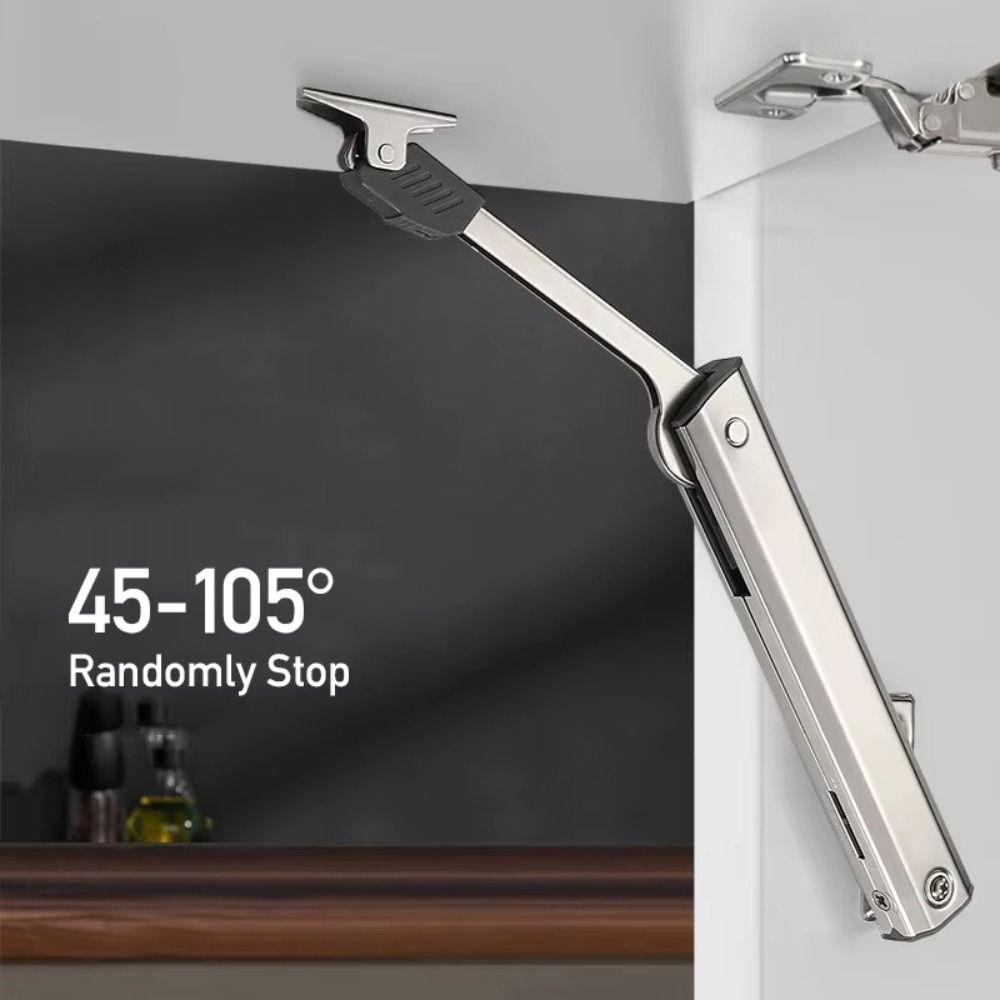 Buffering Hydraulic Cabinet Hinge Heavy Duty Lift Up Door Hardware Cabinet Flap Door