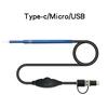 3 In 1 USB Endoscope HD Visual Ear Cleaning Earpick Spoon with 6 LED Light Ear Cleaning Tools