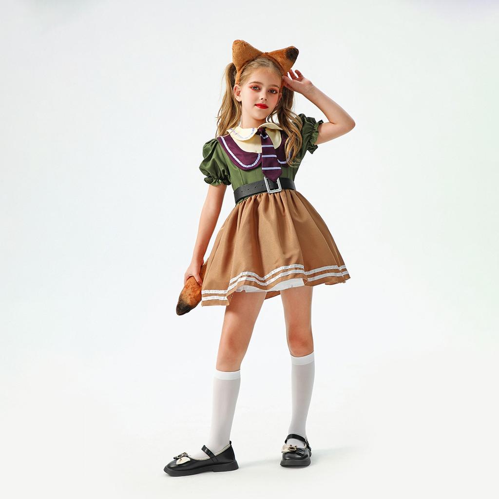 Kids Costume Horror Bride Cosplay Dress Performance Costume Masquerade Costume