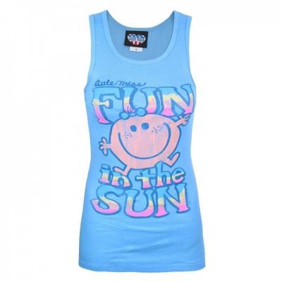 Junk Food Womens/Ladies Fun In The Sun Little Miss Slim Vest