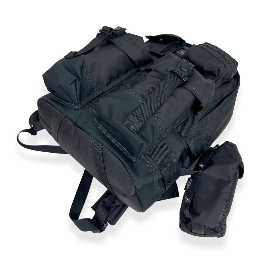 Porter ALL DAYPACK mit FÄCHERN 502-05958 Schwarz (10)