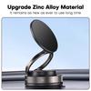 QOOVI Magnetic Car Phone Holder Dashboard Cellphone Foldable Stand Magnet 360°Rotating GPS Mount for iPhone 16 15 Xiaomi Samsung