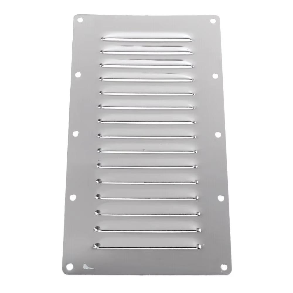 ISURE MARINE  Stainless Steel Boat Louvred Vent Cover 228x127mm 1PCS
