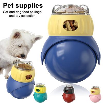 Interaktives Leckerli-Ausgabe-Spielzeug für Hunde Katzen Langsamer Puzzle-Futterspender Spielzeug für IQ-Training Mentale Anreicherung